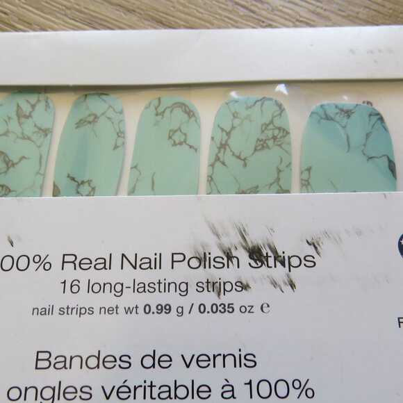 COLOR STREET Nail Polish Strips Bundle NEW (set of 3) Teal Green Mix Turquoise - Picture 6 of 12